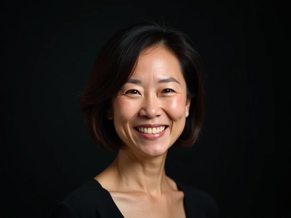 AI headshot sample, professional portrait
